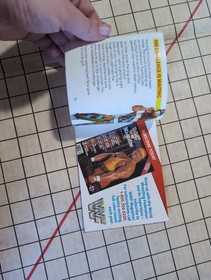 WWF WRESTLEMANIA CHALLENGE NINTENDO CARTUCCIA NES - Manuale mancante cover -Testato