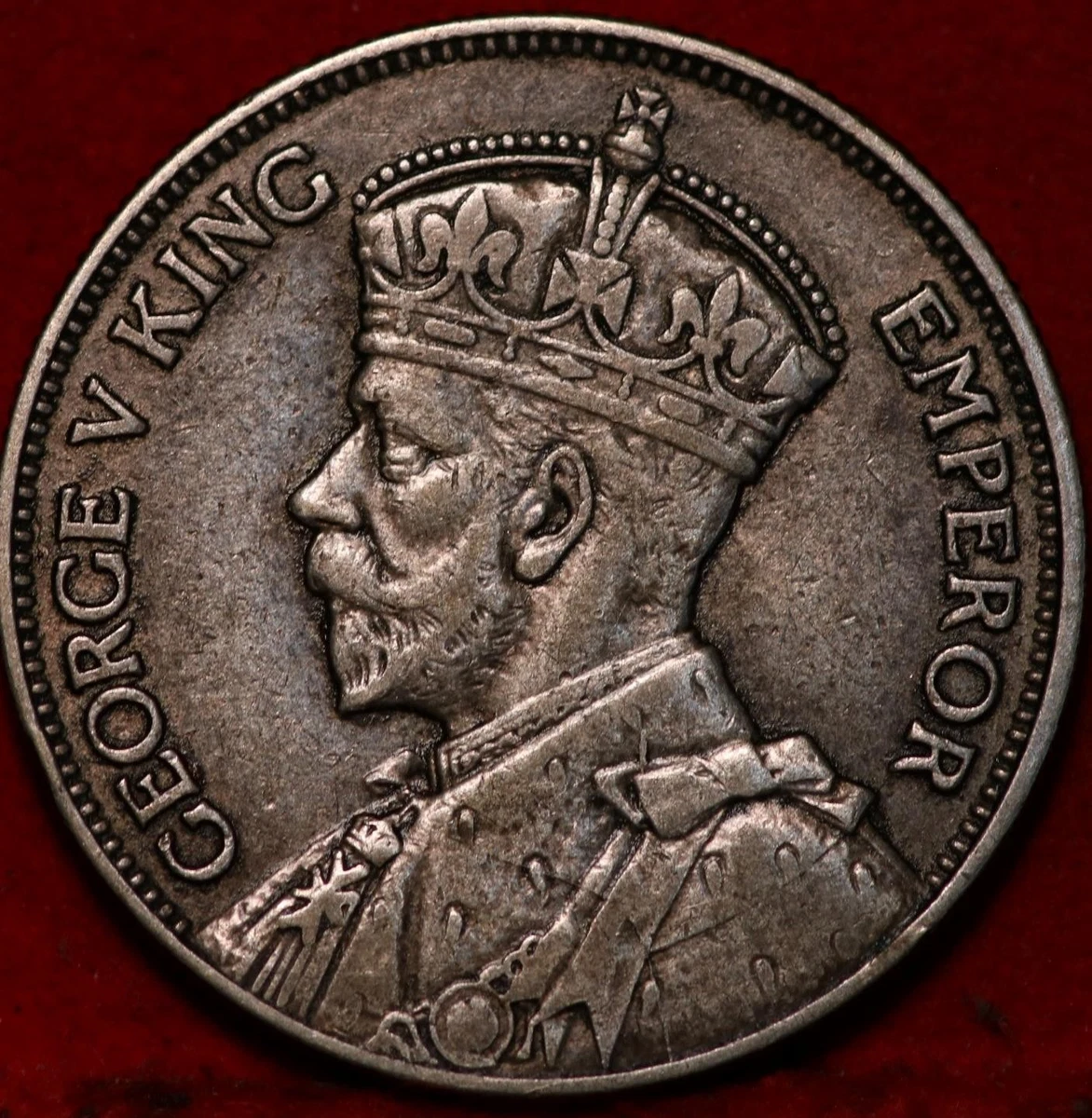 35、ニュージーランド銀貨 1933〜1935年 4枚 外国コイン 外国銀貨 古銭