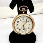 ANTIQUE ILLINOIS 12S GP OF PVT. LABEL 11J POCKET WATCH,JUDD GROSS CO,TOLEDO,RUNS