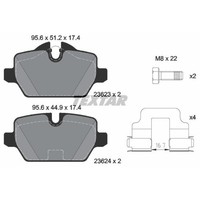 Textar BremsbeläGe Bremsbelegsatz Hinten System Lucas FüR BMW 1Er 3Er