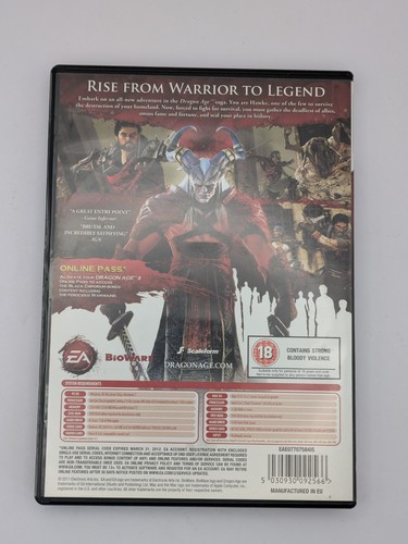 Dragon Age 2 With Manual (PC DVD) - Picture 2 of 3