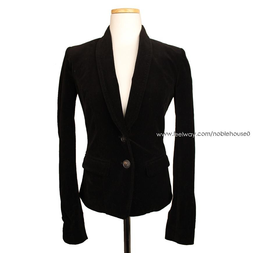 Giacca velluto punto nero altra marca 40 110798249