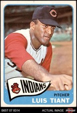 1965 Topps #145 Luis Tiant Indians RC 5.5 - EX+