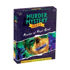 University Games Boardgame Murder at Mardi Gras Box NM