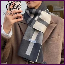 Winter Men Scarf Keep Warm Scarf Casual Fashion Designers Knit Neckerchief