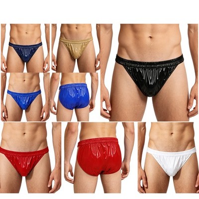 US YiZYiF Leak Proof Underwear for Men Wet Look Waterproof Over Diapers Panites 