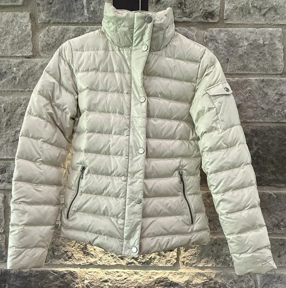 Marmot 700 Fill Down Puffer Jacket - Pearly White Women’s Size S (XS-fits Small) - Image 2 of 4