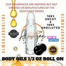 5x to 12x MEN BODY OIL COLOGNE COMPARE TO NAME BRAND