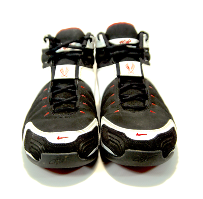 🏀🌟 -Nike SHOX VC5 Vince Carter Black White Red Sizes 9.5 US