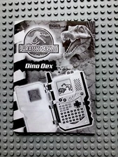 2001 Jurassic Park III Dino Dex Instructions Only / Tiger Electronics / New