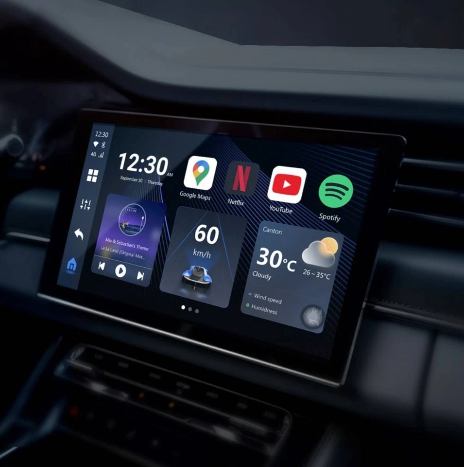 Ottocast P3Lite AI Box 4/64GB Wireless Carplay Android Auto YouTube Netflix HDMI - Bild 4 von 4