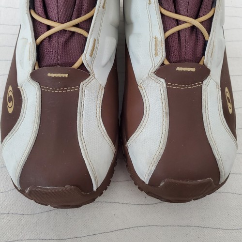 Salomon Womens TS Waterproof Thinsulate Brown Cream Winter Boots Size 10 - Picture 5 of 15