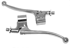 Emgo Triumph BSA Amal Style Lever Assembly Brake Aluminum 7/8" Bars 32-69651