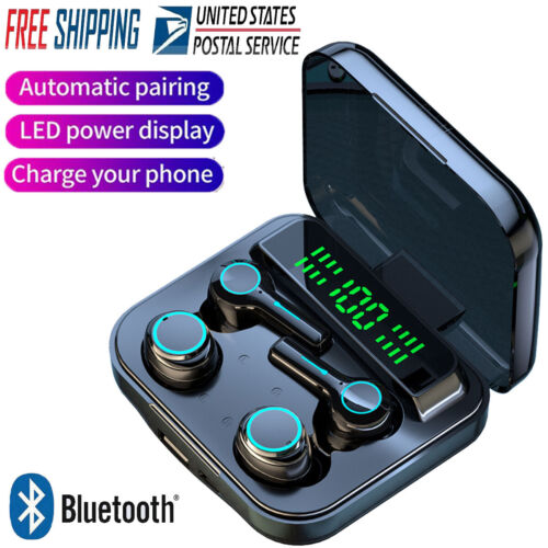 2 Pair Bluetooth Earbuds Headset Wireless Earphone For Samsung S20 Plus/Ultra/FE