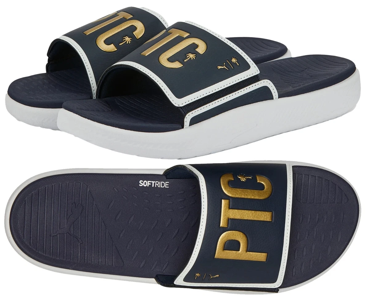 Puma x Palm Tree Crew PTC GS Softride Golf Sliders UK11