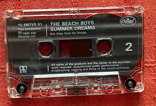 THE BEACH BOYS - UK CASSETTE TAPE - SUMMER DREAMS - Picture 3 of 6