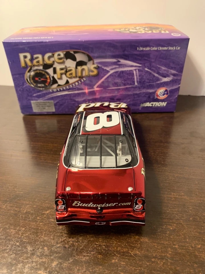 2001- DALE WONHARDT JR. #8 BUDWEISER - MONTE CARLO - COLOR CROMO - 1/24 ~ Foto 4 de 4