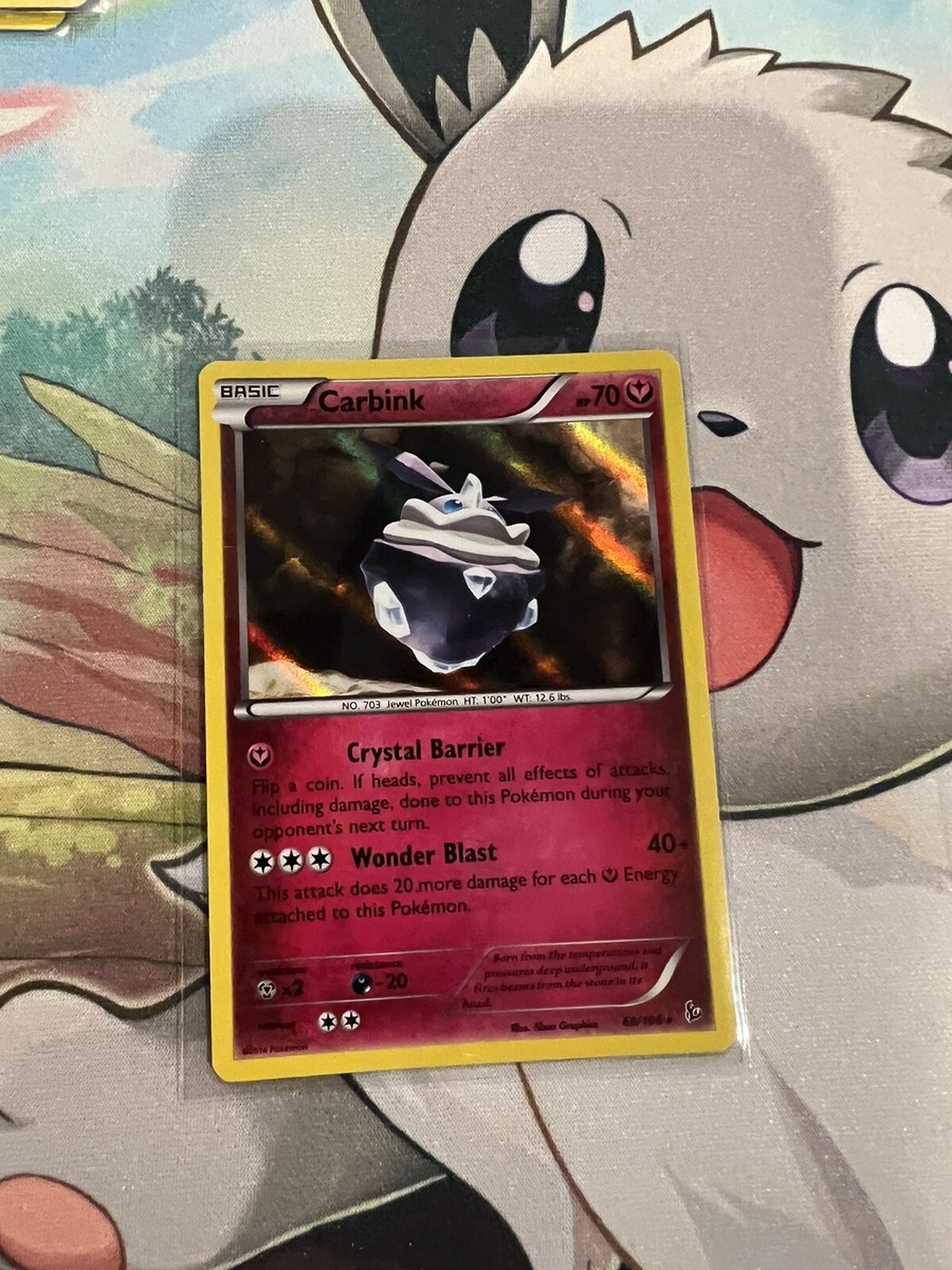 Pokmon Carbink 68/106 FLF Flashfire NM | eBay Pokmon Carbink 68/106 FLF Flashfire NM | eBay