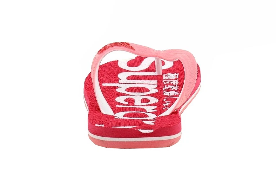 Superdry Mujer Sandalias Sandalias Scuba Fresa/Óptica/Frambuesa Talla: S Foto 4 de 4