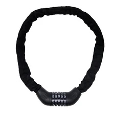 Bicycle lock 5 mm x 95 cm chain lock combination lock security lock lock