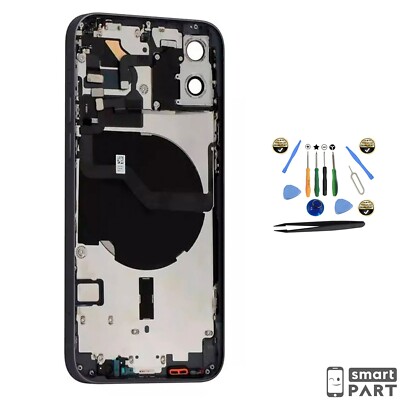 Für Apple iPhone 13|Pro|Max|Mini Gehäuse Rahmen Vormontiert Schwarz