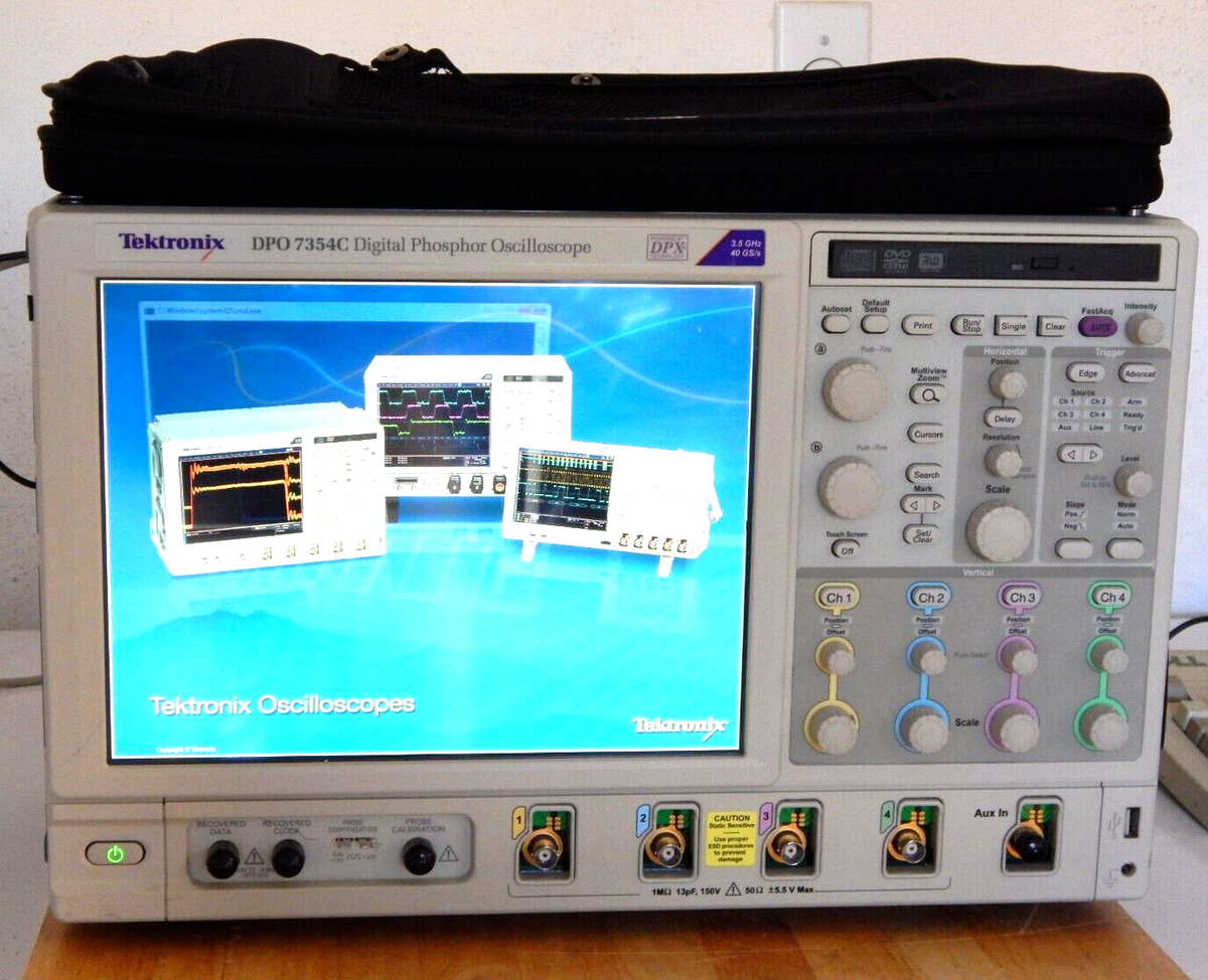 Tektronix DPO7354C 4 Channel 3.5GHz 40GS/s Phosphor Tektronix DPO7354C 4 Channel 3.5GHz 40GS/s Phosphor