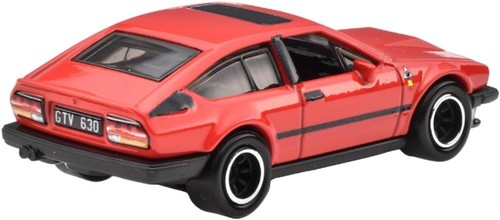 New 2024 July 27, 2024 Hot Wheels Premium Alfa Romeo GTV6 3.0 HRV80 Red - Picture 3 of 4