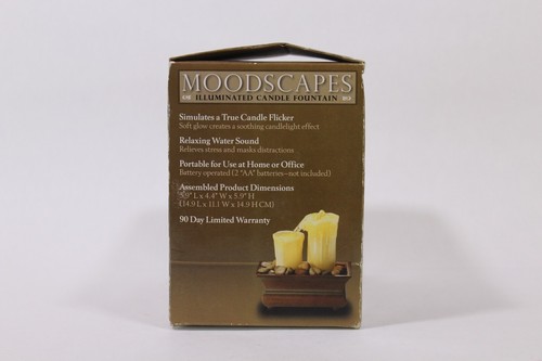 Moodscapes BF-100 Battery Operated Portable Illuminated Candle Fountain Light - Picture 4 of 6