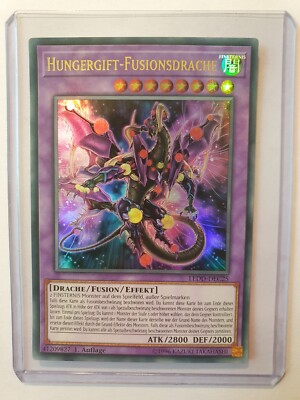 Hungergift-Fusionsdrache LEDD-DEC25 Ultra-Rare 1 Auflage YU-GI-OH Near Mint