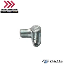 Vanair 262451, Elbow, 1/8 P X 1/4 JIC (90 DEG.) W/Check & Orifice