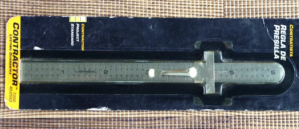 Johnson Level & Tool 6" Rule Pocket Clip 7202 - Image 2 of 4