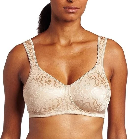 Playtex Women's Wireless Bra, 18-Hour Ultimate Lift Wireless Full-Coverage Bra - Image 2 of 4