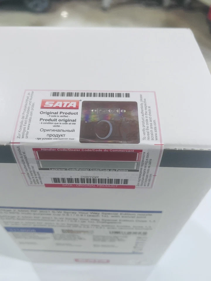 SATAjet X 5500 RP 1.3 O Standard Spray Gun W/RPS Cups  - Limited Special Edition Foto 4 de 4