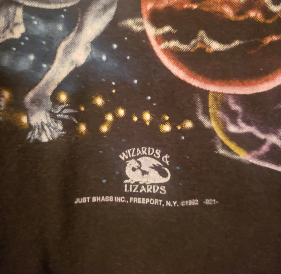 Collectable Vintage 1992 Pegasus T Shirt. Wizards & Lizards. Made In The USA. - Image 3 of 4