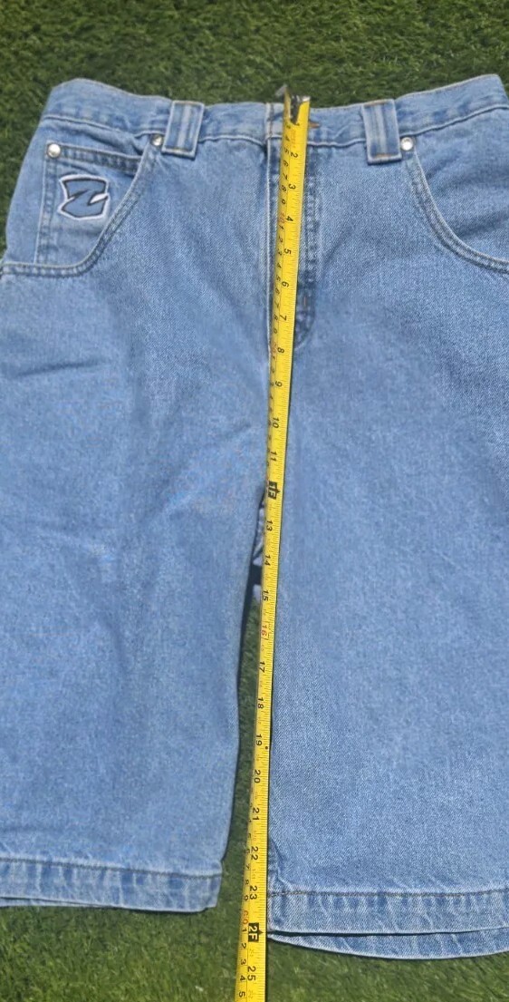 Vintage 1998 Zonz Denim Embroidered Logo Double Pocket