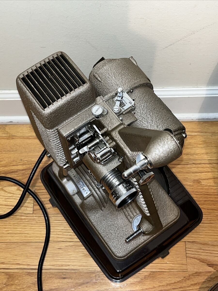 Revere Model 48 - 16mm Film Projector w/Original Case, Cord Revere Model 48 - 16mm Film Projector w/Original Case, Cord