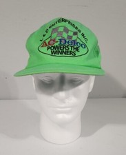 VINTAGE AC Delco Power The Winners Trucker Snapback Hat Cap Made in USA