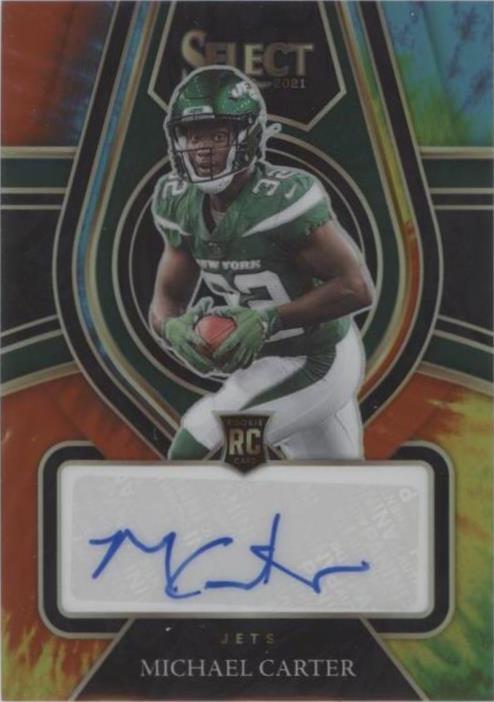 2021 Panini Select Michael Carter #RS-MCA - 1 of 2