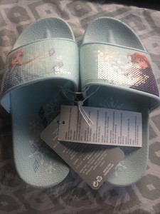 frozen slide sandals