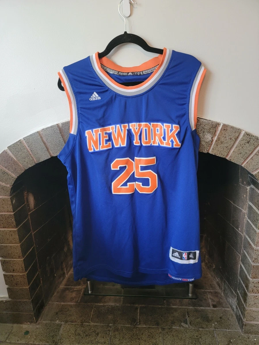 D rose in knicks jersey outlet