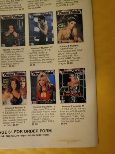 Femme Fatales 1992 CFQ Media, Many available, Pick yours. Excellent condition! - Picture 649 of 698