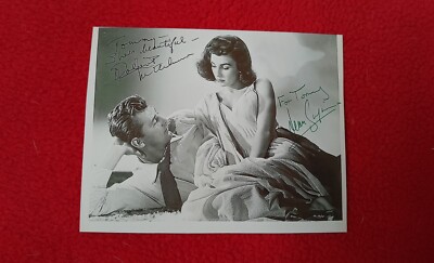 ROBERT MITCHUM & JEAN SIMMONS FOTO VORDRUCK (nicht handsigniert)