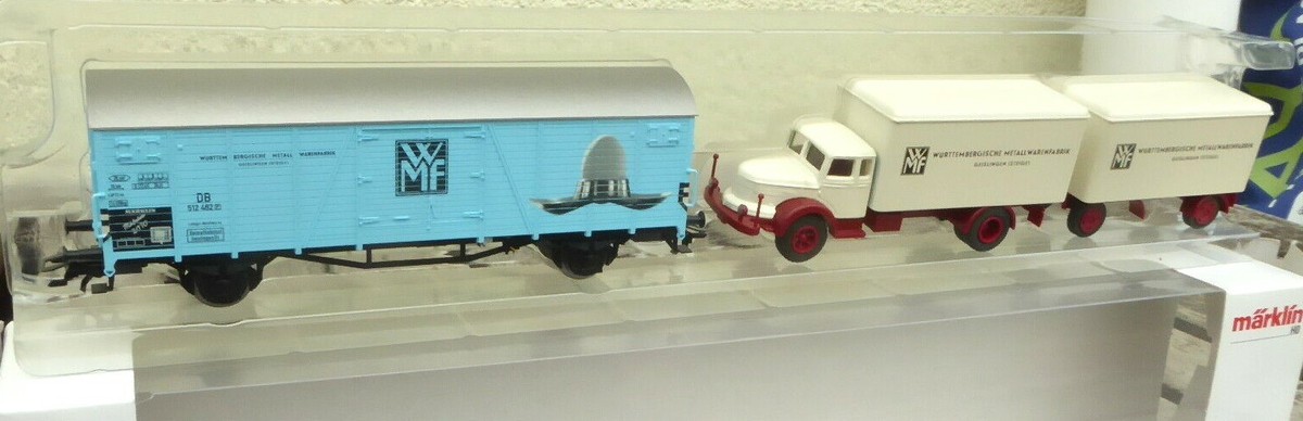 Märklin 48110 Museum 2010 Museum Car WMF With Truck Of The DB Era