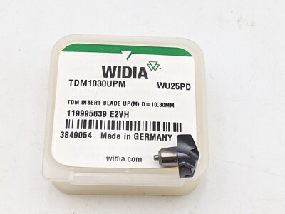 Widia TDM1030UPM TDM Insert Blade Drill Tip Stainless Steel 10.30mm Insert Size