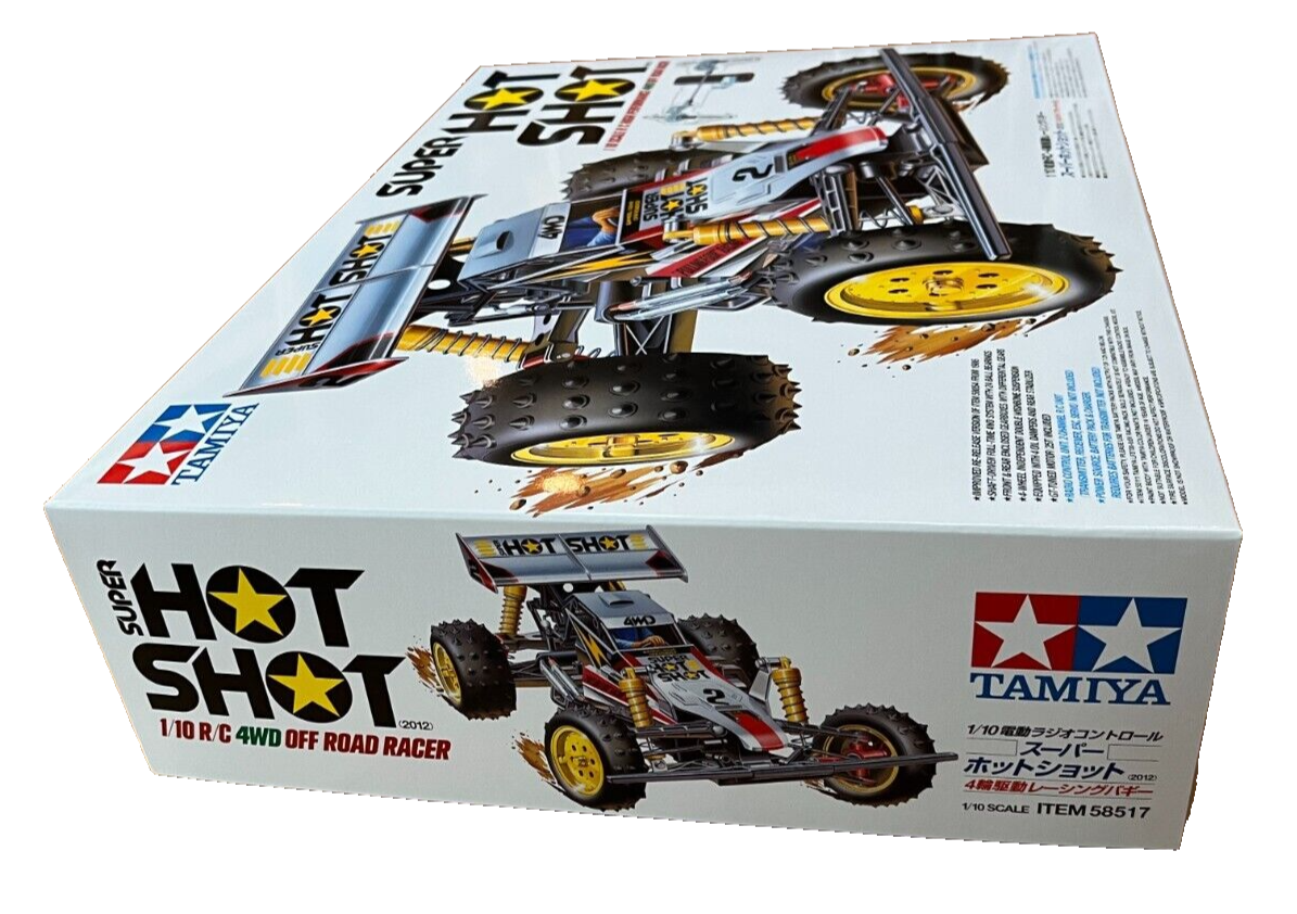TAMIYA ホットショット4WD 1/10 電動RC 4輪駆動レーシングバギー 未組立