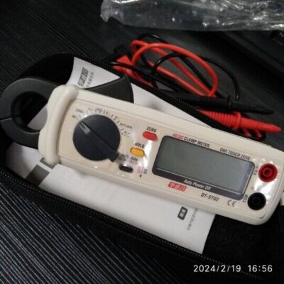 1PC DT-9702 Digital AC/DC Direct Cross Current CEM Clamp Meter Multimeter Tester