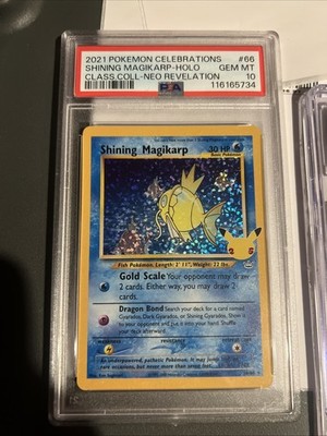2021 Pokemon SWSH Celebrations Shining Magikarp Classic Collection #66/