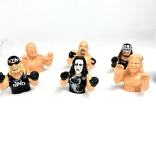 1999 WCW Wrestling Thumb Wrestling Hollywood Hogan Sting Lex Luger GOLDBERG lot.