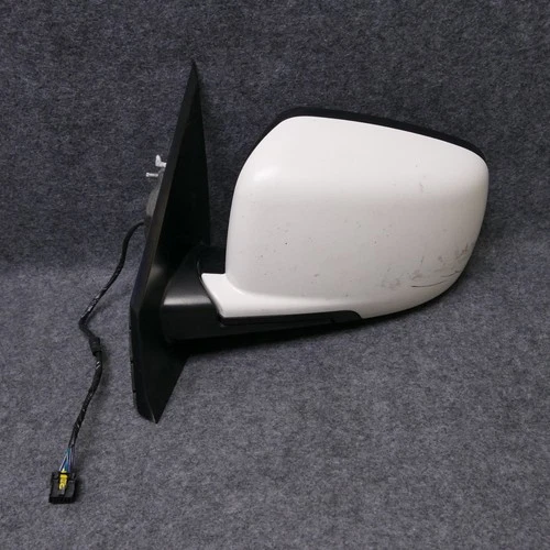 2011-2015 Dodge Journey LH Driver Power Heated Side View Mirror PW3 White 78205