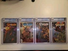 SPAWN COMIC COLLECTION CGC GRADED VERYFINE + 8.5 ( 4 ISSUES #2 #3 #7 #11 )